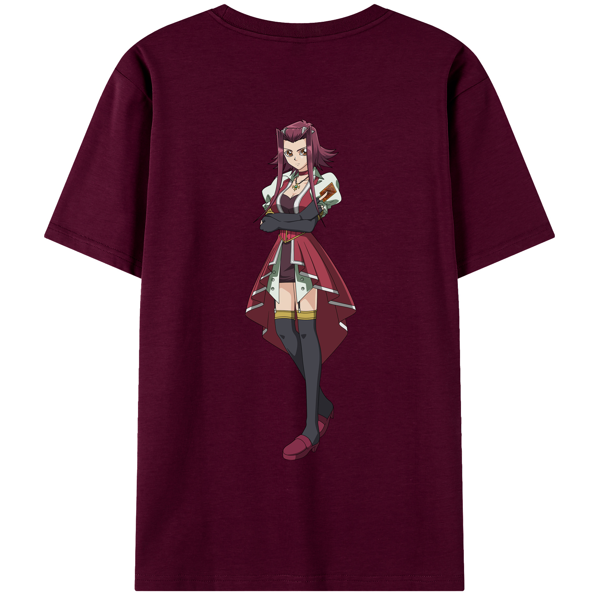 （画像用） 遊☆戯☆王 Yu-Gi-Oh! レディース半袖Tシャツ(バックプリント)